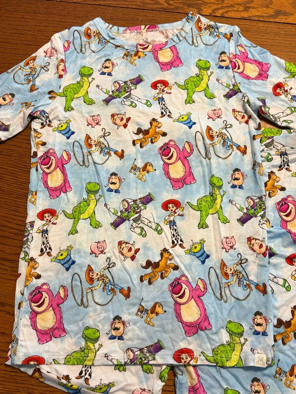 Little Snuggles Boys Girls Size 10T Toy Story Bamboo Two Piece Pajamas New NWOT